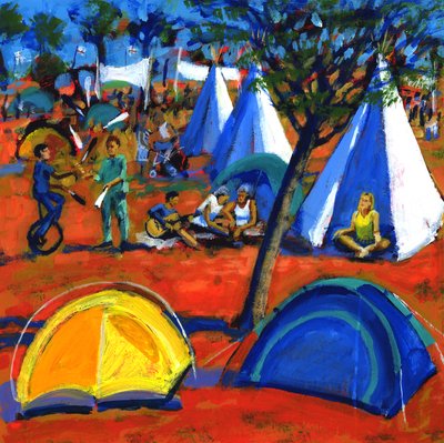 Pop festival by Paul Powis